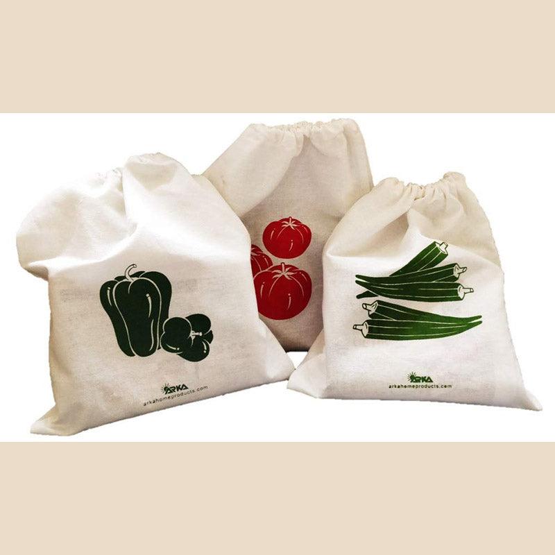 100% Eco-Friendly Vegetable Storage Fridge Bags - Green Ninja