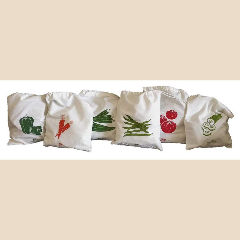 100% Eco-Friendly Vegetable Storage Fridge Bags - Green Ninja
