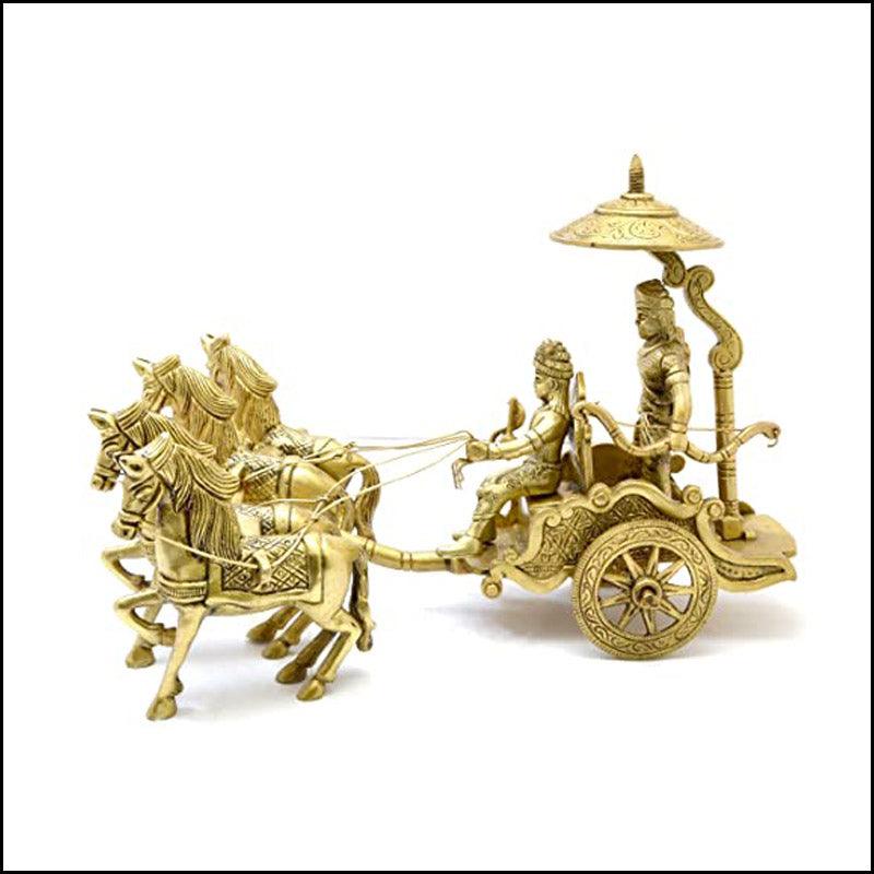 Arjun Krishna Rath in Brass - Green Ninja