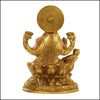 Brass Goddess Mahalakshmi with Owl - Green Ninja