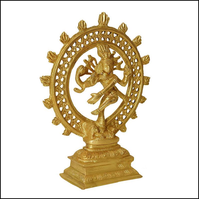Brass Lord Natraj - Green Ninja