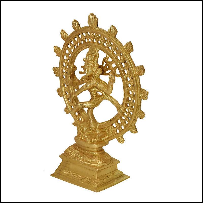 Brass Lord Natraj - Green Ninja