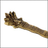Brass Panchmukhi Sheshnaag Puja Diya - Green Ninja