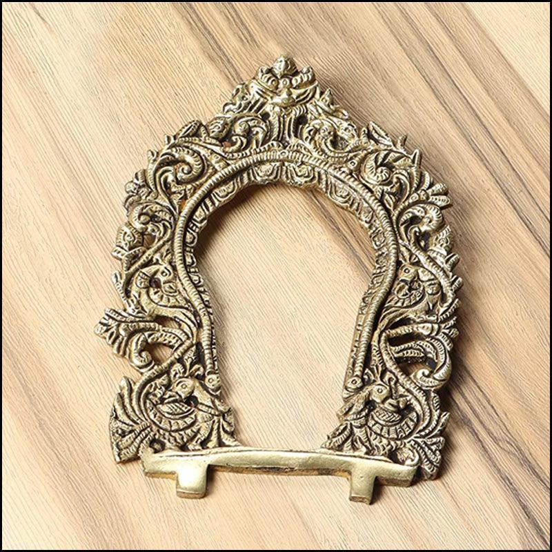 Brass Prabhavali Wall Decor - Green Ninja