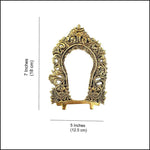 Brass Prabhavali Wall Decor - Green Ninja