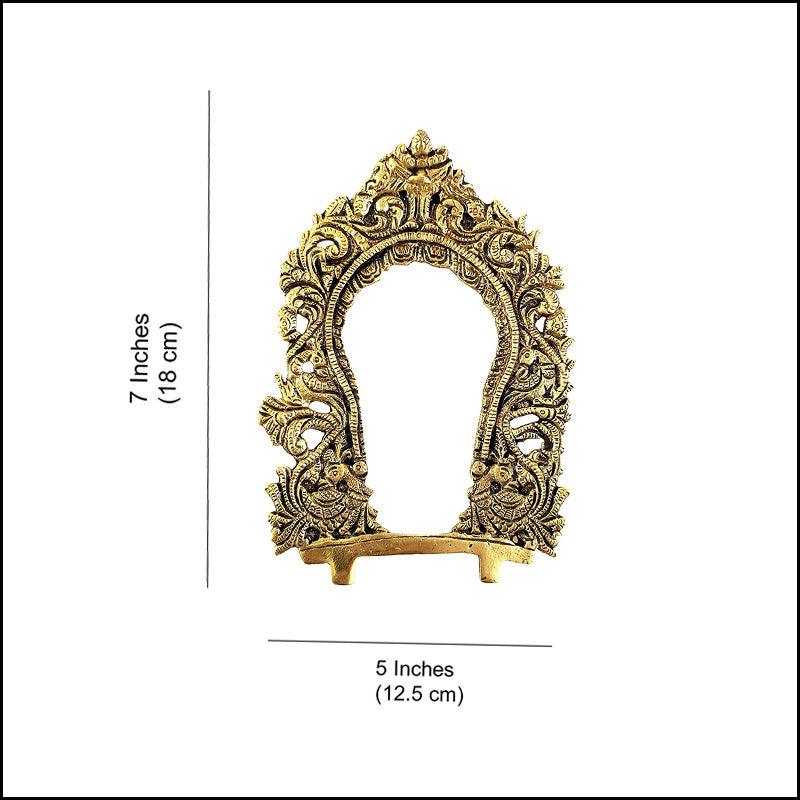 Brass Prabhavali Wall Decor - Green Ninja