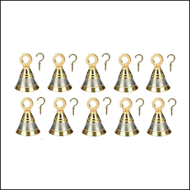 Brass Small Bells for Temple - Green Ninja