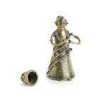 Brass Tribal Women Figurines - Green Ninja