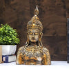 Buddha Polystone Statue - Green Ninja