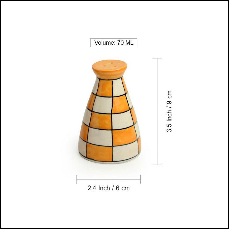 Chess Design Salt Pepper Set - Green Ninja