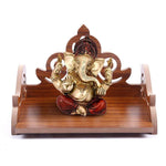 Compact Wooden Temple - Green Ninja