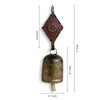Cow Bell / Wind Chime with Brown Leather Strap - COMING SOON - Green Ninja