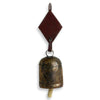 Cow Bell / Wind Chime with Brown Leather Strap - COMING SOON - Green Ninja