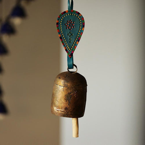 Cow Bell / Wind Chime with Leather Strap - COMING SOON - Green Ninja