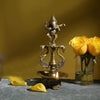 Dancing Ganesha with Swans Diya - Green Ninja