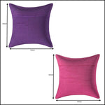 Dupion Silk with Brocade Patch Work Cushion Covers - Green Ninja