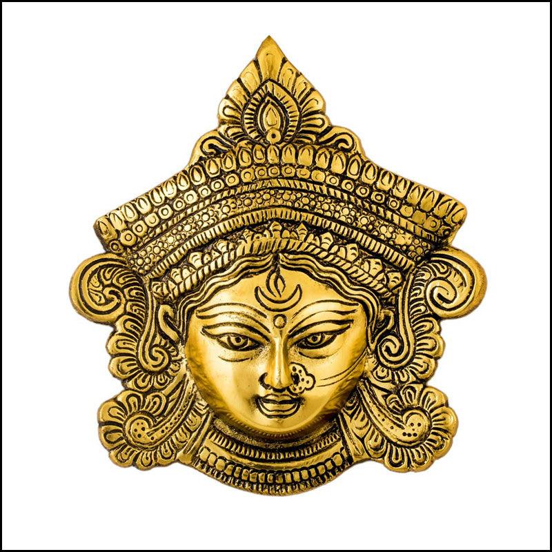 Durga Maa Mukharvind Wall Decor - Green Ninja
