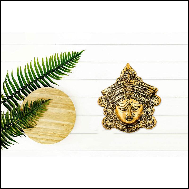 Durga Maa Mukharvind Wall Decor - Green Ninja