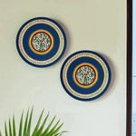 Ethnic Terracotta Plates Wall Decor - Green Ninja