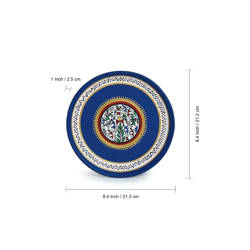 Ethnic Terracotta Plates Wall Decor - Green Ninja