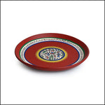 Ethnic Terracotta Plates Wall Decor - Green Ninja