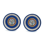 Ethnic Terracotta Plates Wall Decor - Green Ninja