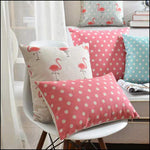 Flamingo Cushion Covers - Green Ninja