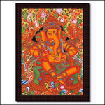 Ganesha Mural Painting - Green Ninja