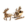 Ganesha on Reindeer Chariot - Green Ninja