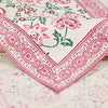 Hand Block Printed Cotton Table Runner - Green Ninja
