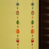 Hand-Painted Christmas Buntings In Chilbil & Gular Wood - Green Ninja