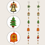 Hand-Painted Christmas Buntings In Chilbil & Gular Wood - Green Ninja