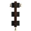 Warli Hand-Painted Wooden Key Holder - Green Ninja