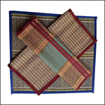 Handmade Eco-Friendly River Grass Mat - Green Ninja