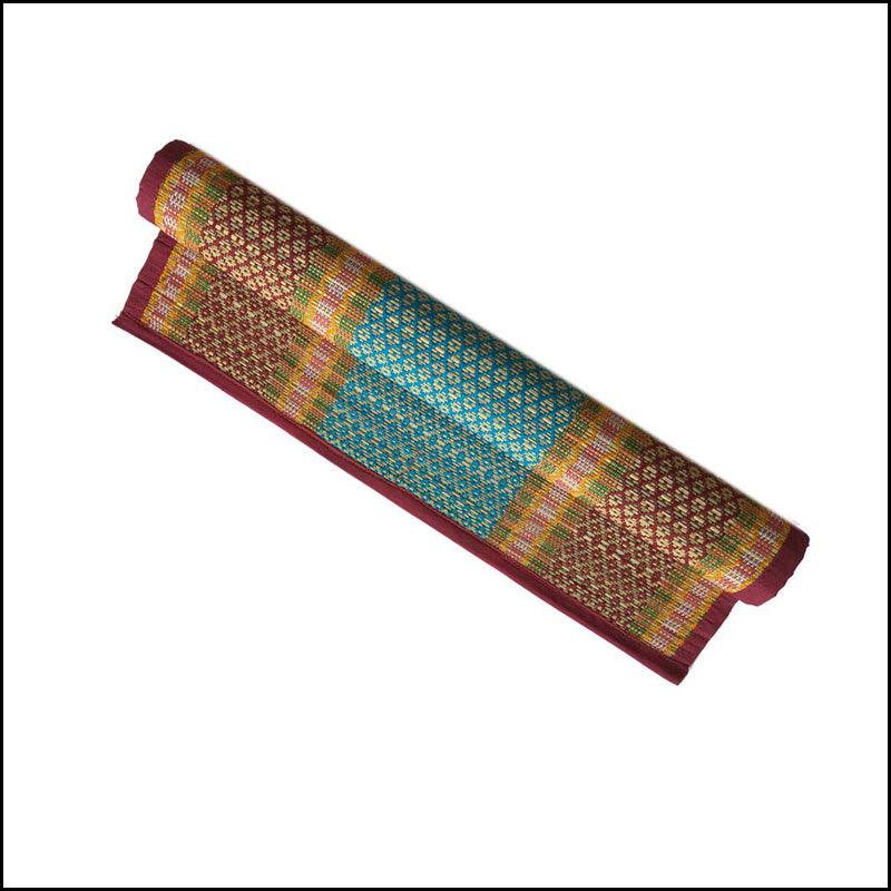 Handmade Eco-Friendly River Grass Mat - Green Ninja