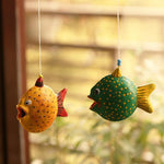 Happy Fish Garden Decorative - Green Ninja