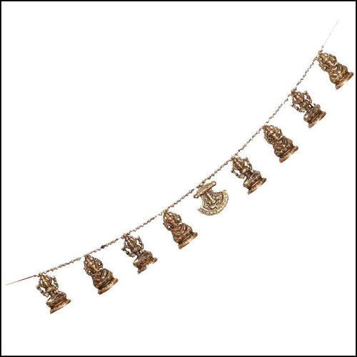 Lakshmi Ganesha Toran for Home - Green Ninja