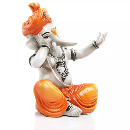 Lord Ganesha in Devotion - Green Ninja
