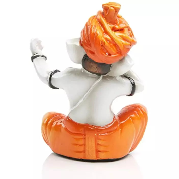 Lord Ganesha in Devotion - Green Ninja