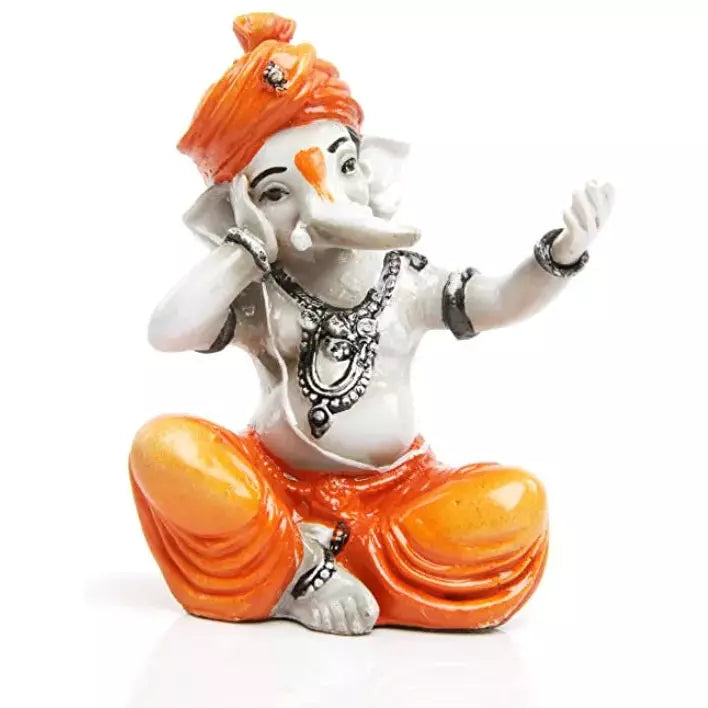 Lord Ganesha in Devotion - Green Ninja