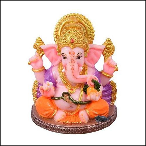 Lord Ganesha Resin Pink - Green Ninja