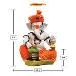 Lord Ganesha with Shivling - Green Ninja
