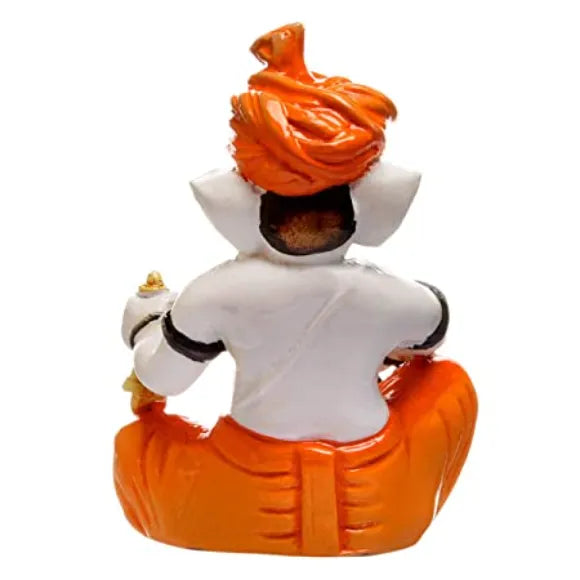 Lord Ganesha with Shivling - Green Ninja