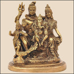 Lord Shiva Family Idol - Green Ninja