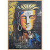 Lord Shiva Portrait Canvas Art - Green Ninja