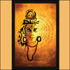 Lord Shiva Vertical Painting - Green Ninja