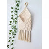 Macrame Wall Hanging Decor Pouch - Green Ninja
