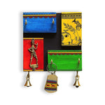 Madhubani Colorful Wooden Key Holder - COMING SOON - Green Ninja