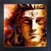 Mahakaal Lord Shiva Wall Painting - Green Ninja