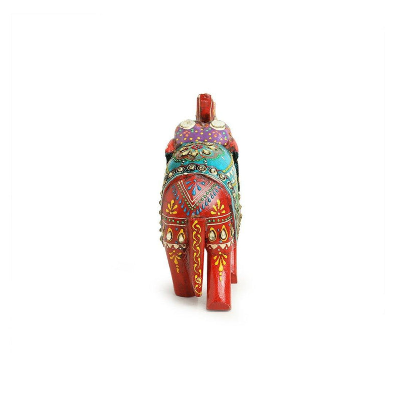 Majestic Rajasthani Elephant - Green Ninja